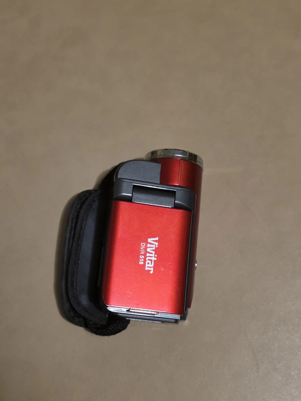 Vivitar Red DVR 518 Compact Camcorder